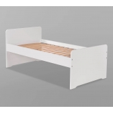 Кровать детская Пикси 80x160 белый (робкий подснежник)