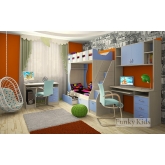 Детская модульная мебель Фанки Кидз 5 (композиция 3)
