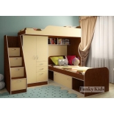 Детская модульная мебель Фанки Кидз 4 (композиция 9)