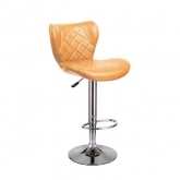 Барный стул Кадиллак WX-005 экокожа, светло-коричневый