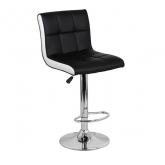 Барный стул Олимп WX-2318B экокожа, черный