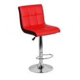 Барный стул Олимп WX-2318B экокожа, красный