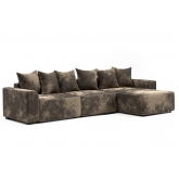 Модульный диван «Монреаль 4» коричневый