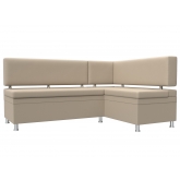 Кухонный диван угловой Стайл (экокожа)