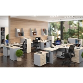 Комплект офисной мебели Offix New К2 сонома