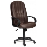 Кресло СН833 кож/зам, коричневый, 36-36