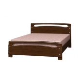 Кровать из массива Камелия-2 (дуб коньяк) 160 см