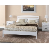 Кровать Камелия-1 (белый античный) 140 см
