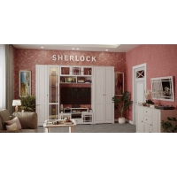 Шкаф навесной 4 ШЕРЛОК (Sherlock) ясень анкор светлый - Изображение 2
