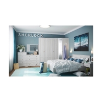 Кровать 41 ШЕРЛОК (Sherlock) ясень анкор светлый (1800) - Изображение 2