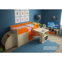 Детская модульная мебель Фанки Кидз 10 (композиция 1)