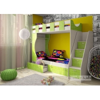 Детская модульная мебель Фанки Кидз 5 (композиция 2)