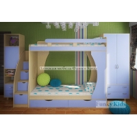 Детская модульная мебель Фанки Кидз 2 (композиция 3)