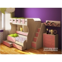 Детская модульная мебель Фанки Кидз 19 (композиция 5)