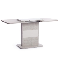 Стол SMART обеденный раздвижной (Белый бетон/Белый) - Изображение 3