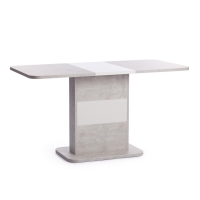 Стол SMART обеденный раздвижной (Белый бетон/Белый) - Изображение 2