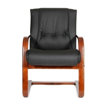 Кресло для постетителей CHAIRMAN 653V кожа - Изображение 1