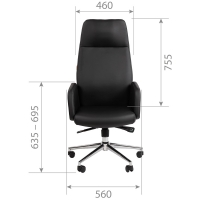 Кресло для руководителя CHAIRMAN 929 экокожа - Изображение 3