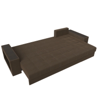 Угловой диван Дубай (рогожка коричневый) - Изображение 3