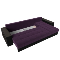 Угловой диван Дубай (вельвет фиолетовый) - Изображение 1