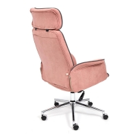 Кресло офисное CHARM, розовый флок - Изображение 1
