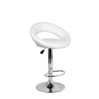 Барный стул Мира WX-1189 экокожа, белый