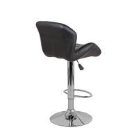 Барный стул Алмаз WX-2582 экокожа, черный - Изображение 3