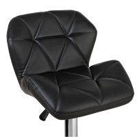 Барный стул Алмаз WX-2582 экокожа, черный - Изображение 4