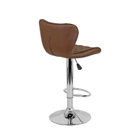 Барный стул Кадиллак WX-005 экокожа, коричневый - Изображение 3