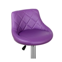 Барный стул Комфорт WX-2396 экокожа, фиолетовый - Изображение 3