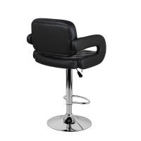 Барный стул Тиесто WX-2927 экокожа, черный - Изображение 2