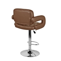 Барный стул Тиесто WX-2927 экокожа, коричневый - Изображение 2