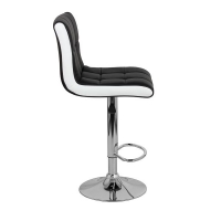 Барный стул Олимп WX-2318B экокожа, черный - Изображение 1