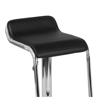 Барный стул Пегас WX-2316 экокожа, черный - Изображение 3