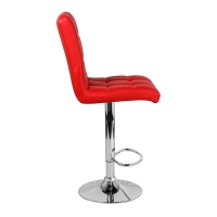 Барный стул Крюгер WX-2516 экокожа, красный - Изображение 1