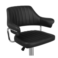Барный стул Касл WX-2916 экокожа, черный - Изображение 3