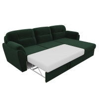 Угловой диван Бостон (велюр зеленый) - Изображение 3