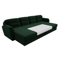 П-образный диван Бостон зеленый велюр - Изображение 3