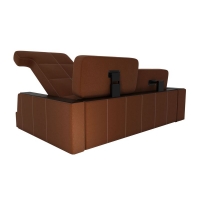 Угловой диван Брюссель рогожка (коричневый)  - Изображение 1