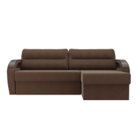 Угловой диван Форсайт (рогожка коричневый) - Изображение 2
