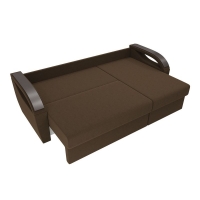 Угловой диван Форсайт (микровельвет коричневый) - Изображение 2