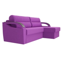 Угловой диван Форсайт (микровельвет фиолетовый) - Изображение 4