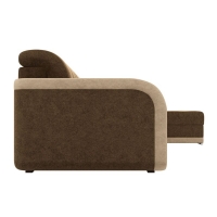 Угловой диван Марсель (велюр коричневый бежевый)  - Изображение 4