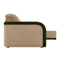 Угловой диван Марсель (велюр бежевый зеленый) - Изображение 3