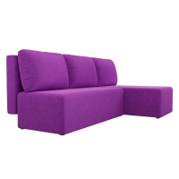 Угловой диван Поло (микровельвет фиолетовый) - Изображение 3