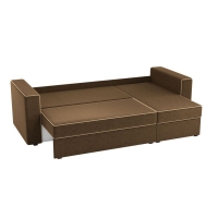 Угловой диван Принстон (вельвет коричневый) - Изображение 2