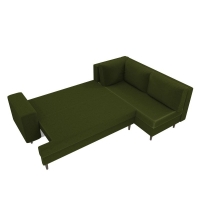 Угловой диван Сильвана микровельвет (зелёный)  - Изображение 2