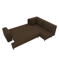 Угловой диван Сильвана микровельвет (коричневый)  - Изображение 2