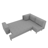 Угловой диван Сильвана рогожка (серый)  - Изображение 2