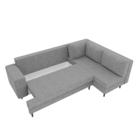 Угловой диван Сильвана рогожка (серый)  - Изображение 3